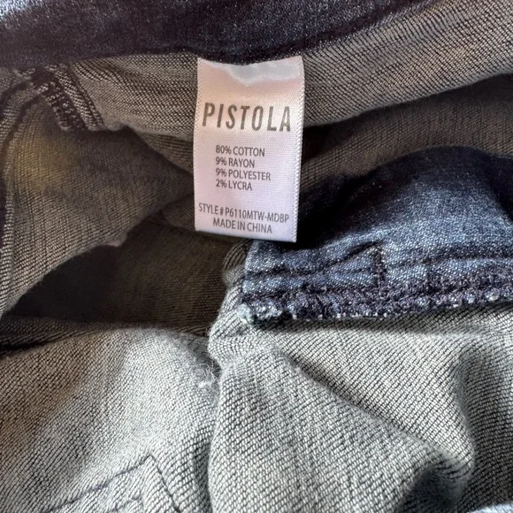 Pistola Arielle Moto skinny jeans size 32 - Picture 6 of 6